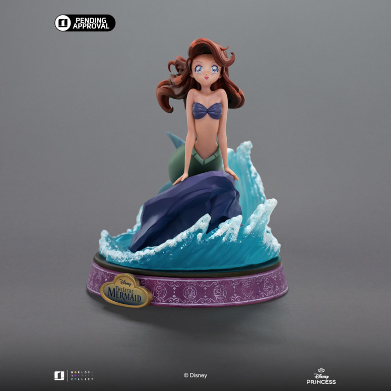 Iron Studios Disney Princess - Ariel Principessa Anime in scala 1/10