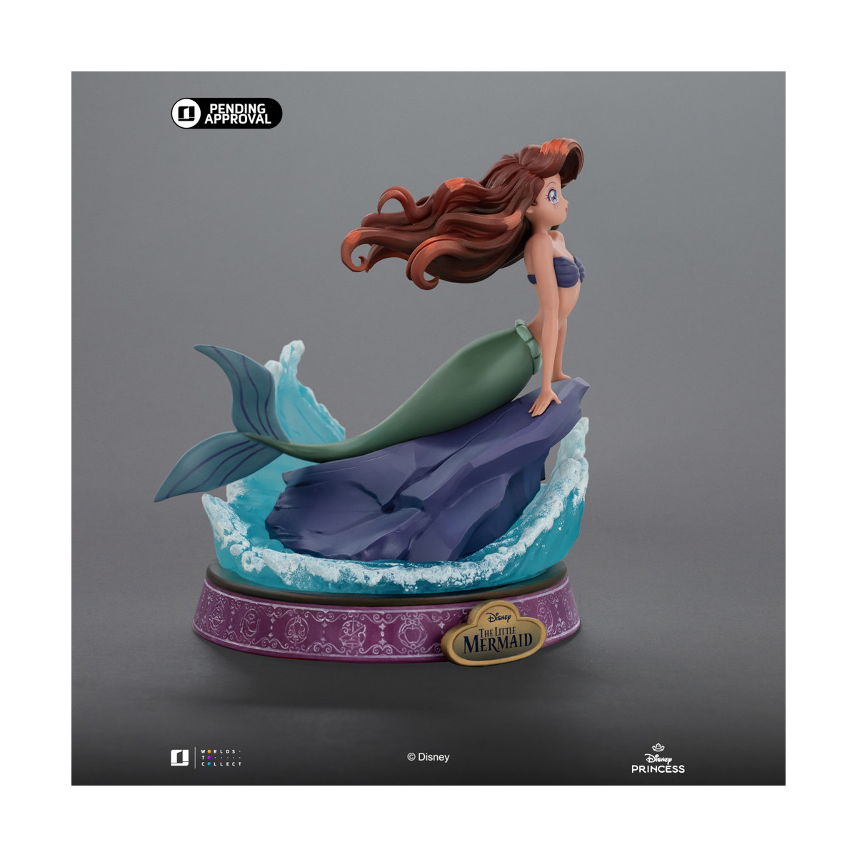 Iron Studios Disney Princess - Ariel Principessa Anime in scala 1/10