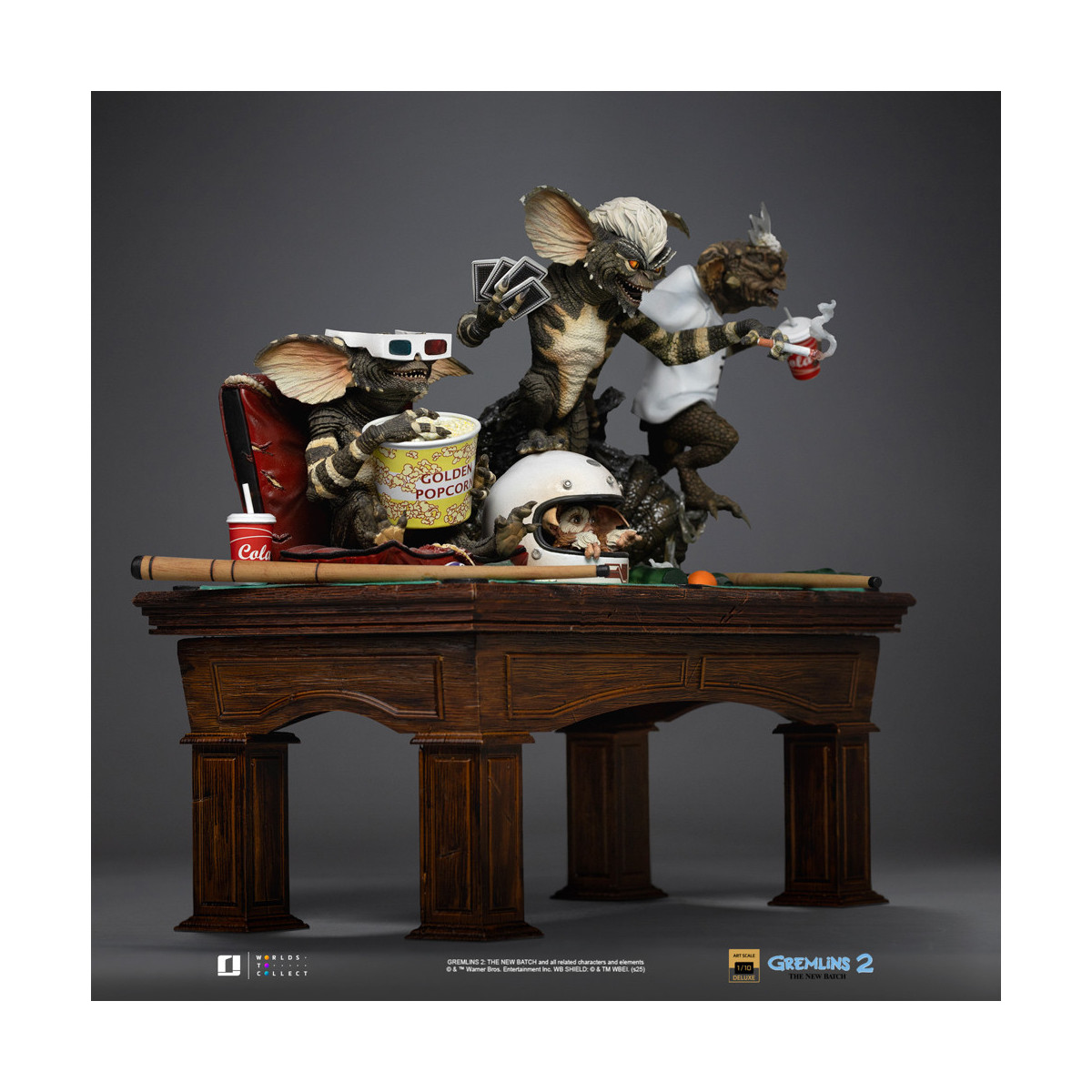 Iron Studios Gremlins 2 - Gremlins Diorama Deluxe Art Scale 1/10