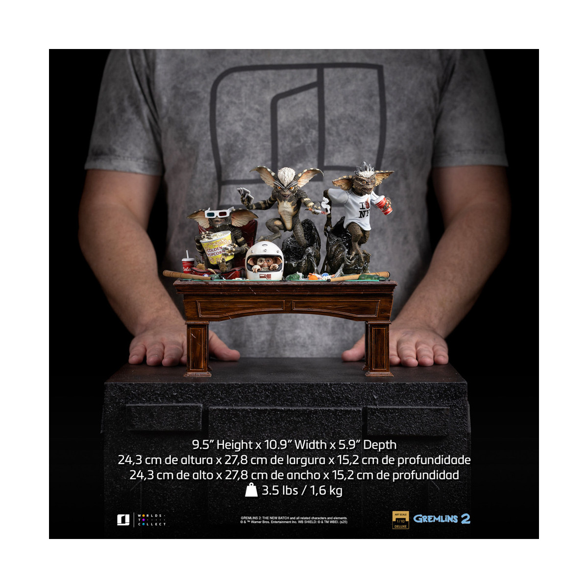 Iron Studios Gremlins 2 - Gremlins Diorama Deluxe Art Scale 1/10