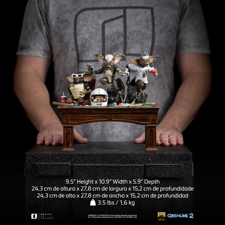 Iron Studios Gremlins 2 - Gremlins Diorama Deluxe Art Scale 1/10