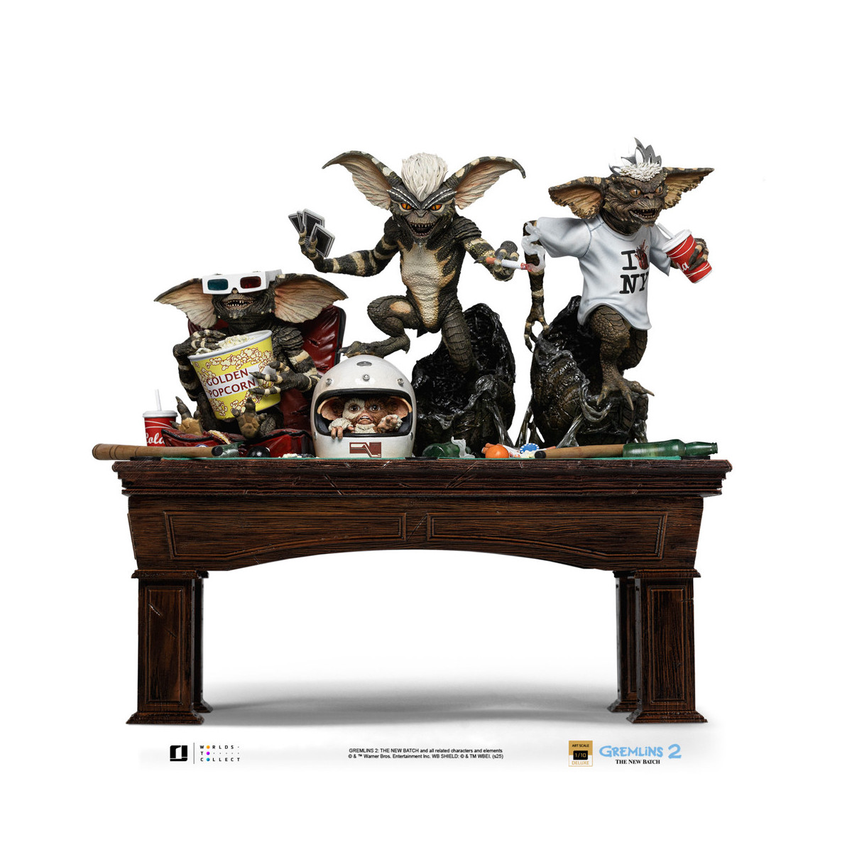 Iron Studios Gremlins 2 - Gremlins Diorama Deluxe Art Scale 1/10