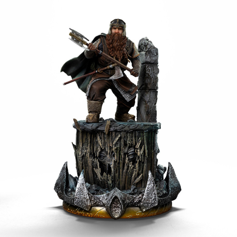 Iron Studios - Gimli scatenato - Il Signore degli Anelli - LOTR Unleashed Art Scale 1/10