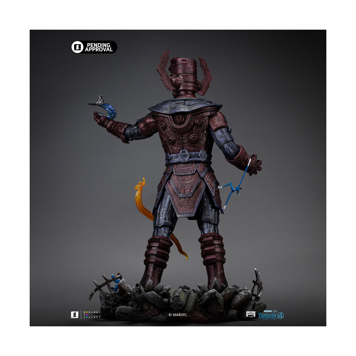 Iron Studios - Marvel Fantastic 4 - Galactus Diorama Deluxe Demi Art Scala 1/20