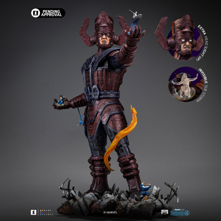 Iron Studios - Marvel Fantastic 4 - Galactus Diorama Deluxe Demi Art Scala 1/20