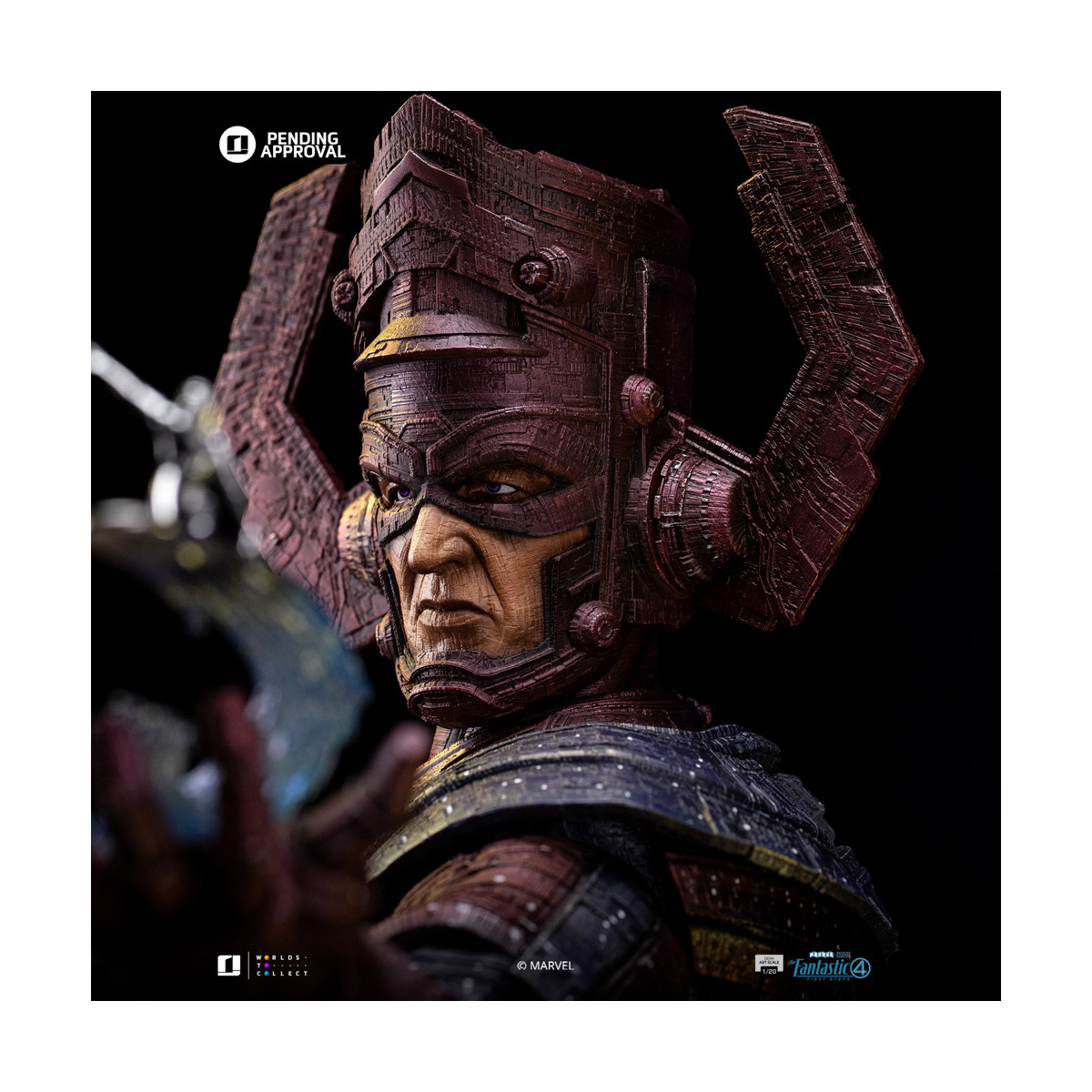 Iron Studios - Marvel Fantastic 4 - Galactus Diorama Deluxe Demi Art Scala 1/20
