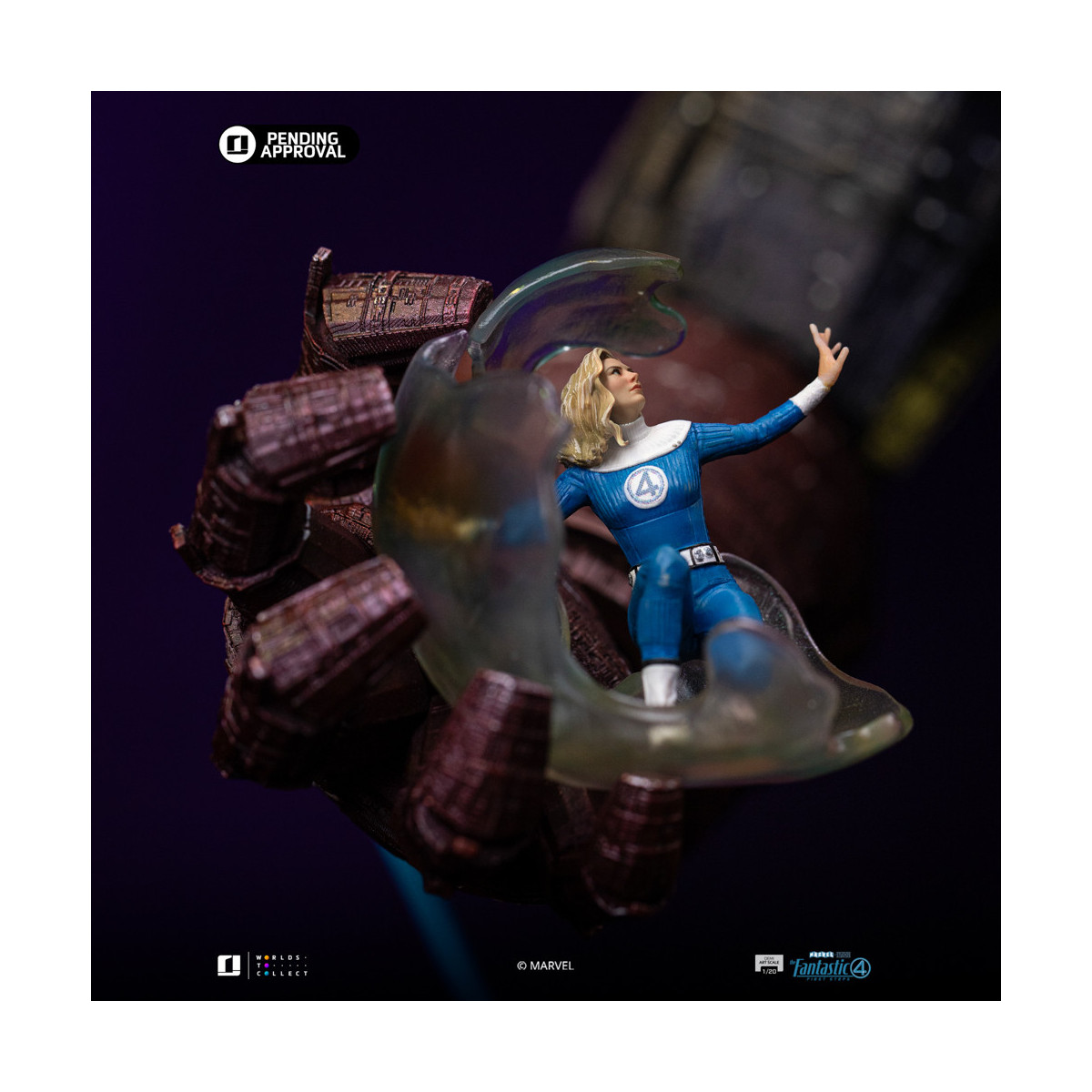 Iron Studios - Marvel Fantastic 4 - Galactus Diorama Deluxe Demi Art Scala 1/20
