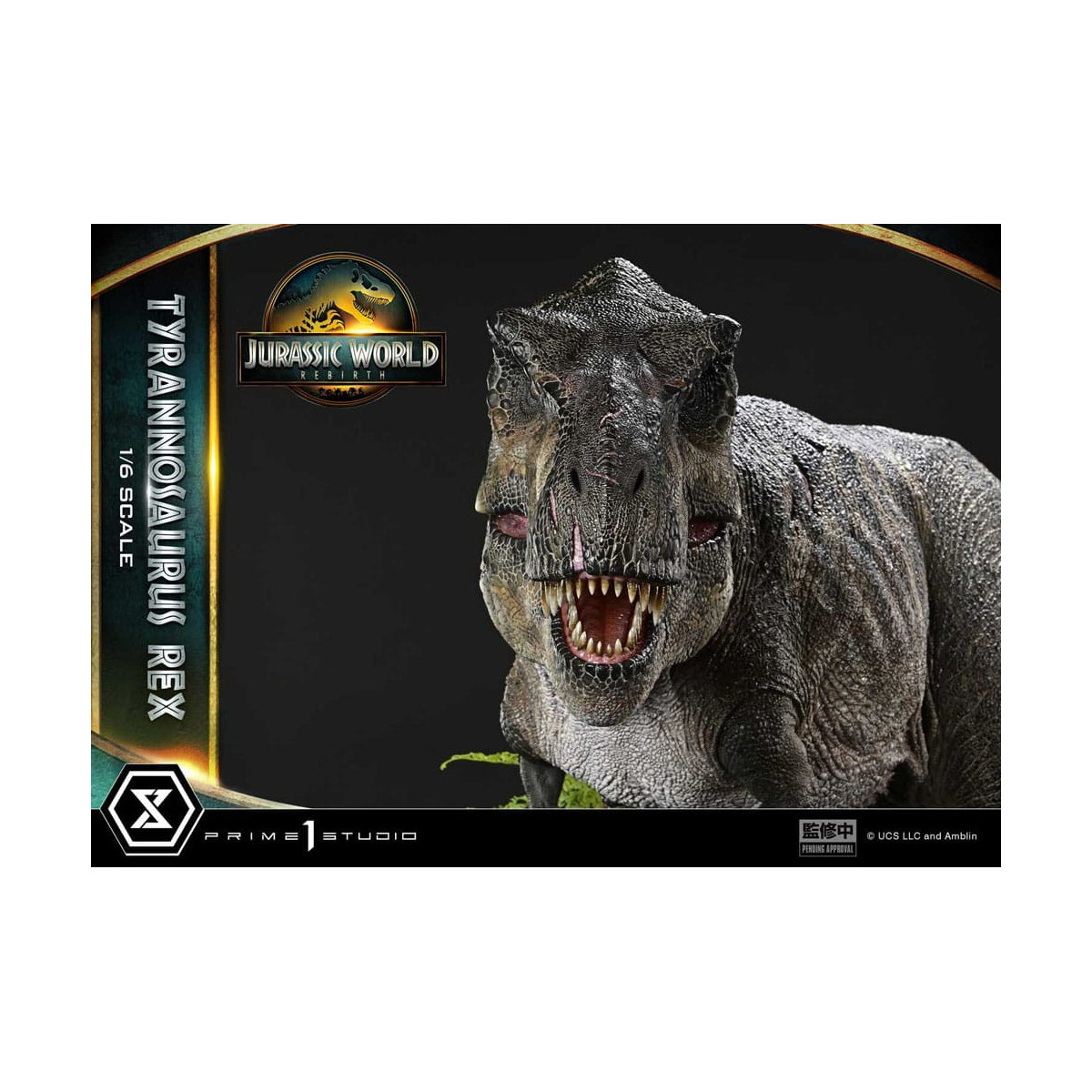 Prime 1 Studio - Jurassic World: Renaissance - Legacy Museum Collection 1/6 Tyrannosaurus Rex Versione Bonus