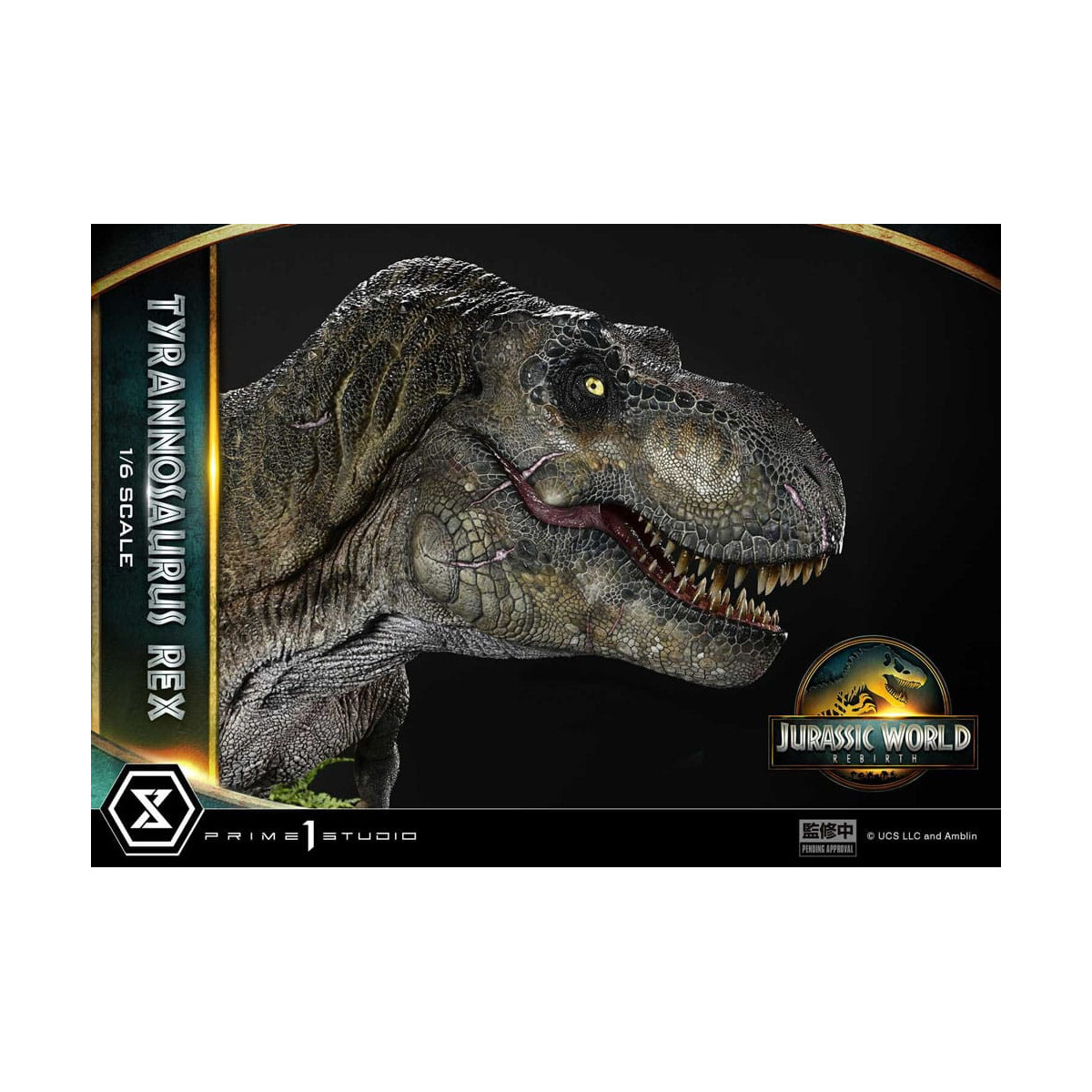 Prime 1 Studio - Jurassic World: Renaissance - Legacy Museum Collection 1/6 Tyrannosaurus Rex Versione Bonus