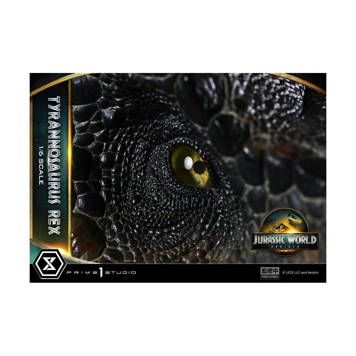 Prime 1 Studio - Jurassic World: Renaissance - Legacy Museum Collection 1/6 Tyrannosaurus Rex Versione Bonus