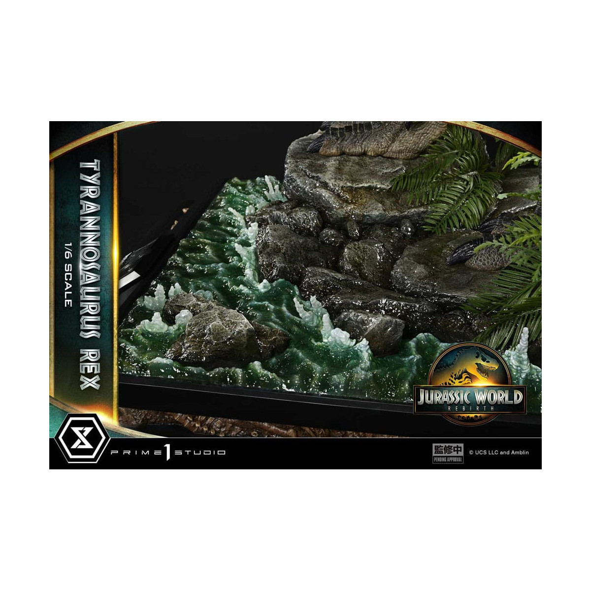 Prime 1 Studio - Jurassic World: Renaissance - Legacy Museum Collection 1/6 Tyrannosaurus Rex Versione Bonus
