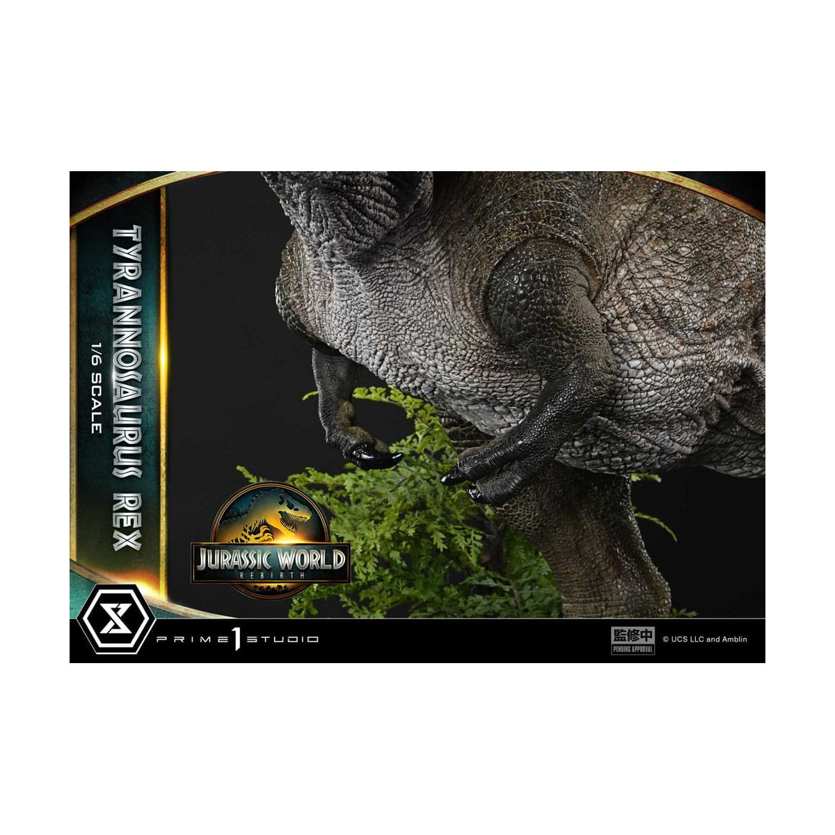Prime 1 Studio - Jurassic World: Renaissance - Legacy Museum Collection 1/6 Tyrannosaurus Rex Versione Bonus