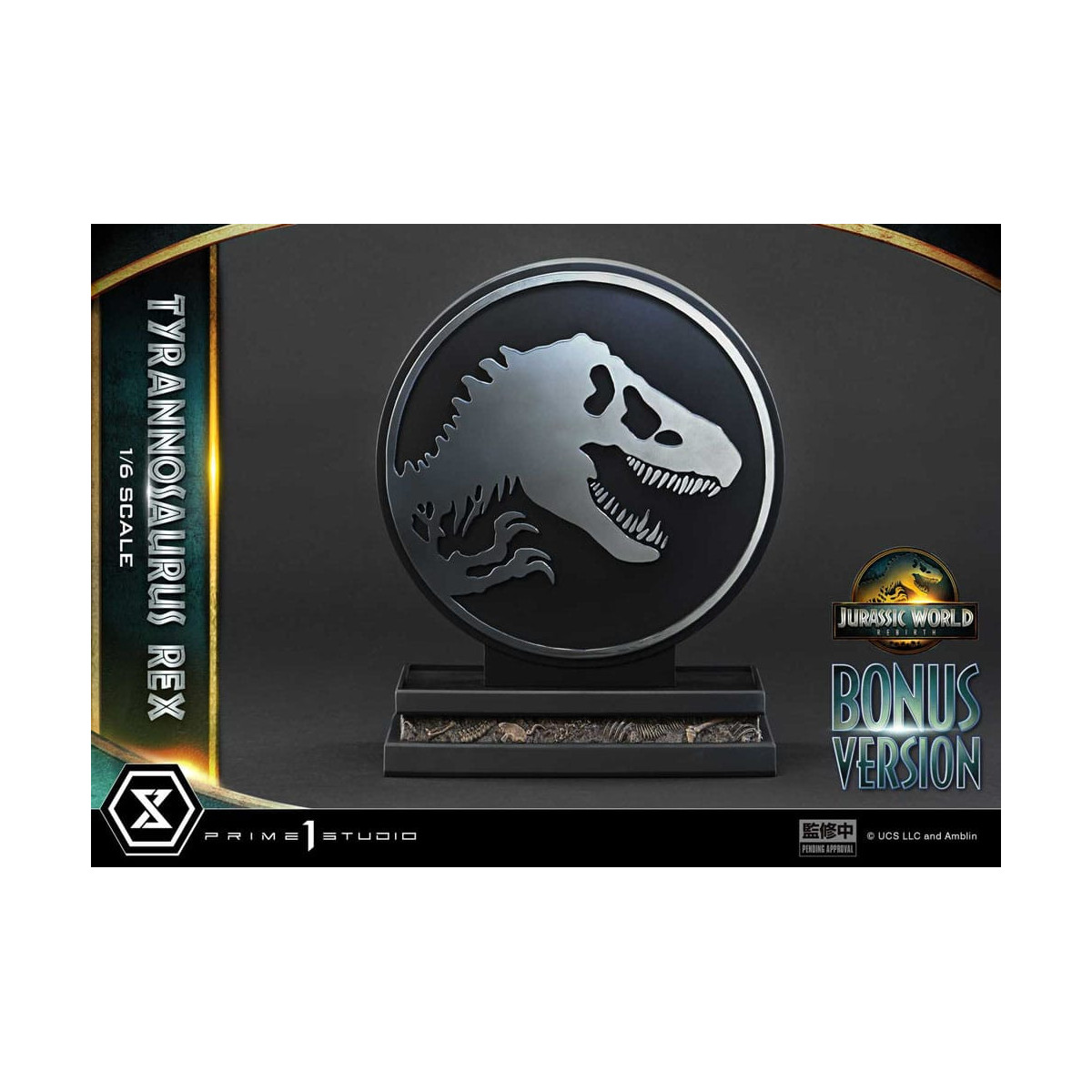 Prime 1 Studio - Jurassic World: Renaissance - Legacy Museum Collection 1/6 Tyrannosaurus Rex Versione Bonus