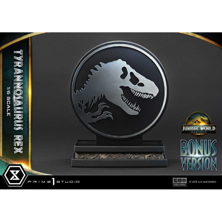 Prime 1 Studio - Jurassic World: Renaissance - Legacy Museum Collection 1/6 Tyrannosaurus Rex Versione Bonus