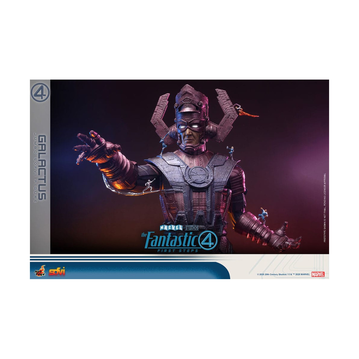 Hot Toys Marvel - Fantastici Quattro: Primi Passi - Sofvi Masterpiece GALACTUS - Jumbo Soft Vinyl