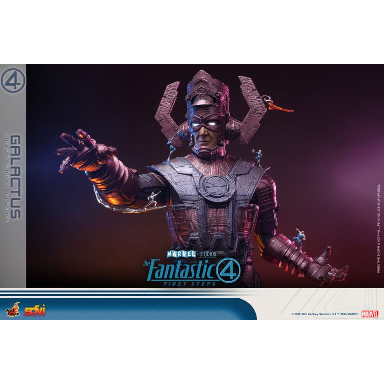 Hot Toys Marvel - Fantastici Quattro: Primi Passi - Sofvi Masterpiece GALACTUS - Jumbo Soft Vinyl