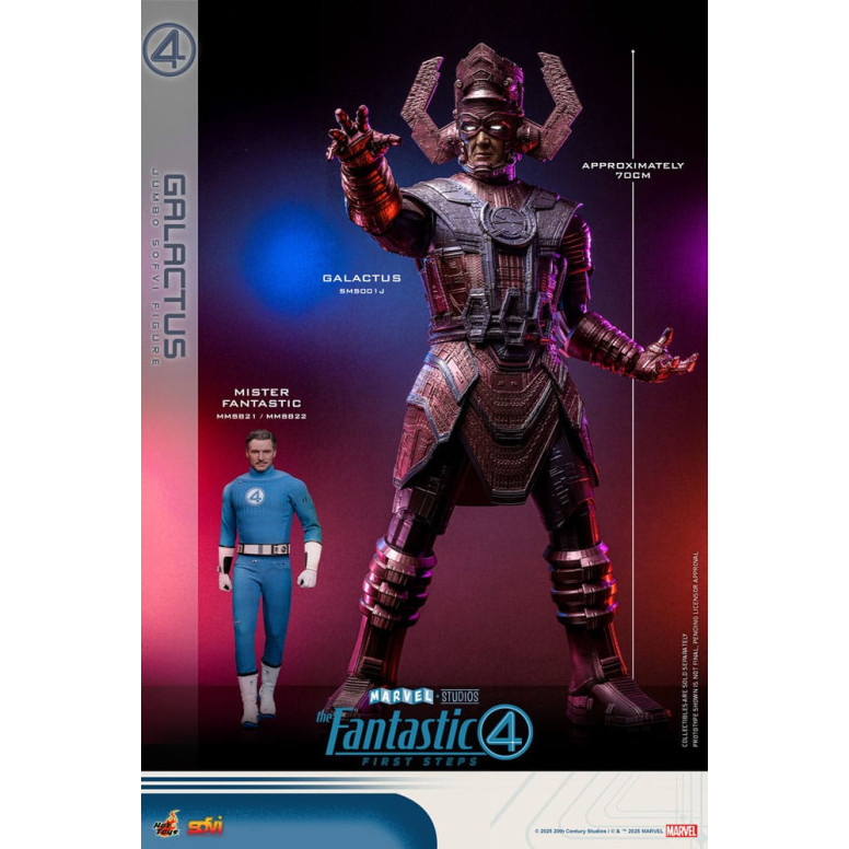Hot Toys Marvel - Fantastici Quattro: Primi Passi - Sofvi Masterpiece GALACTUS - Jumbo Soft Vinyl