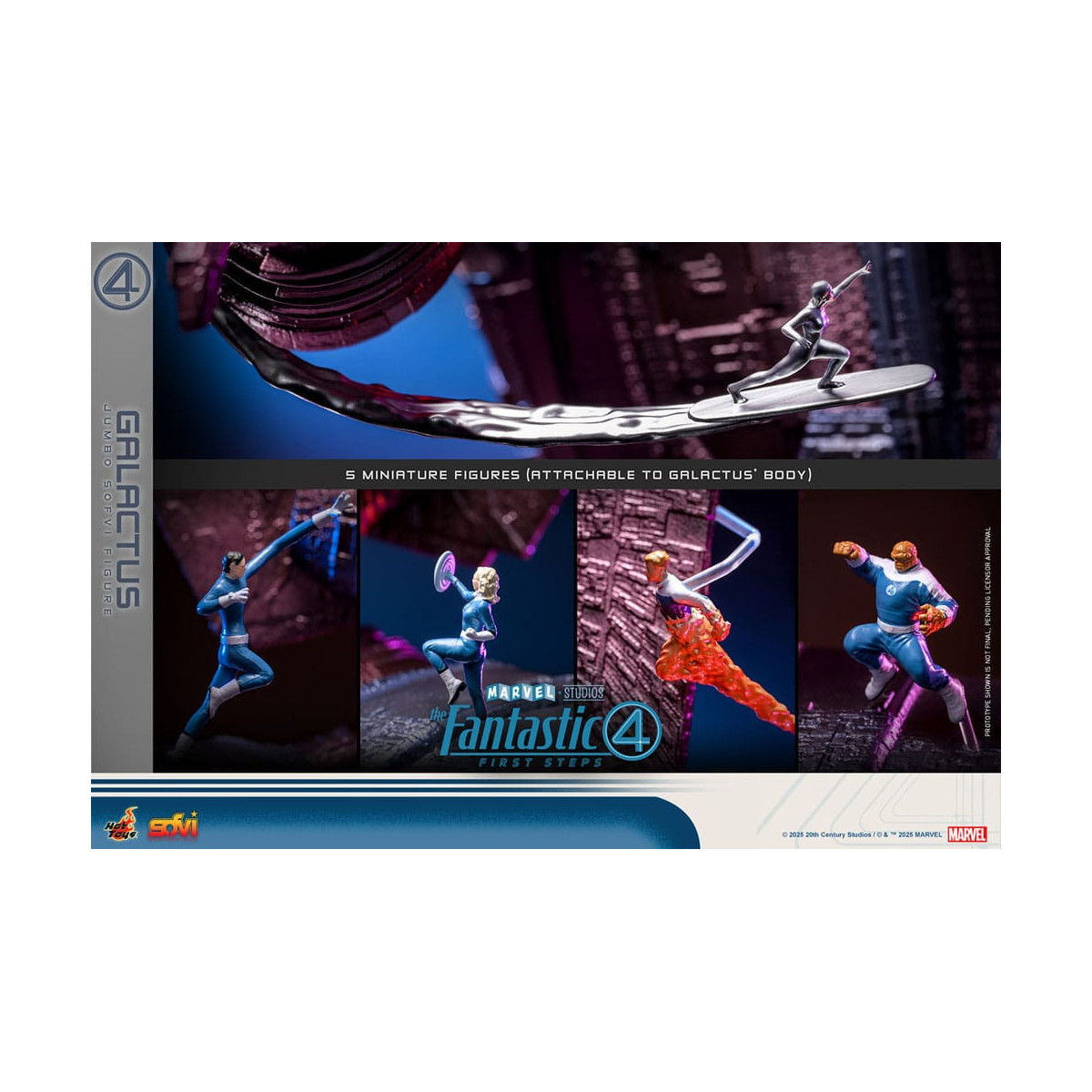 Hot Toys Marvel - Fantastici Quattro: Primi Passi - Sofvi Masterpiece GALACTUS - Jumbo Soft Vinyl