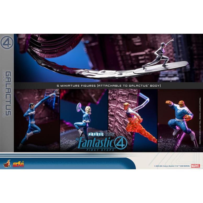 Hot Toys Marvel - Fantastici Quattro: Primi Passi - Sofvi Masterpiece GALACTUS - Jumbo Soft Vinyl