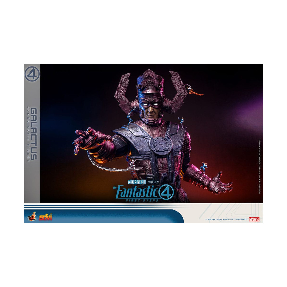 Hot Toys Marvel - Fantastici Quattro: Primi Passi - Sofvi Masterpiece GALACTUS - Jumbo Soft Vinyl