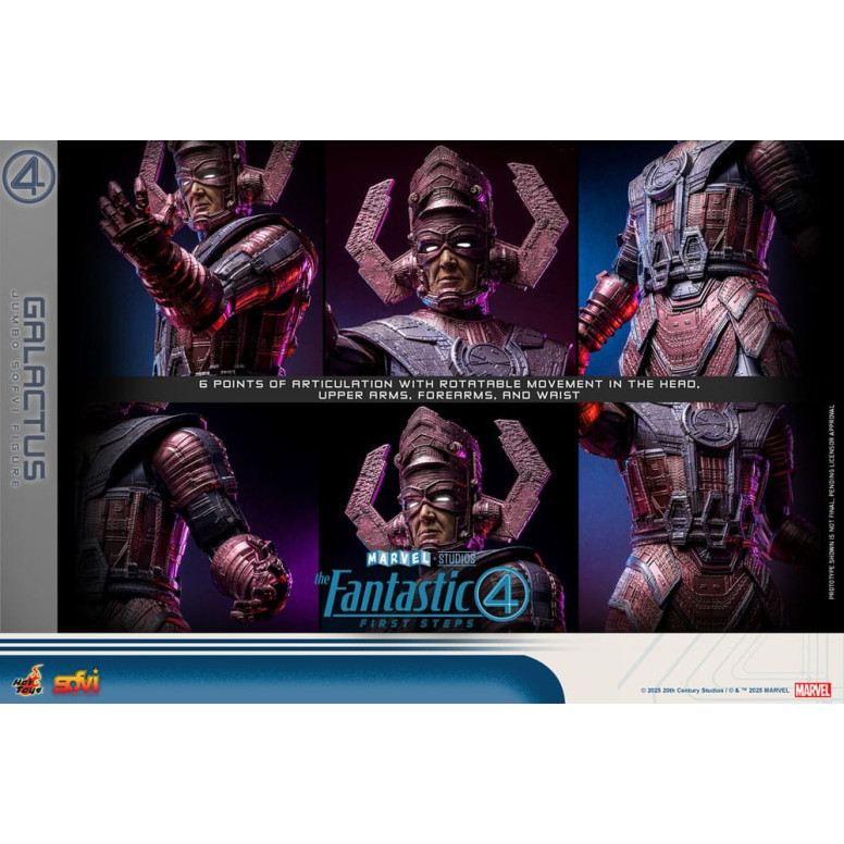 Hot Toys Marvel - Fantastici Quattro: Primi Passi - Sofvi Masterpiece GALACTUS - Jumbo Soft Vinyl