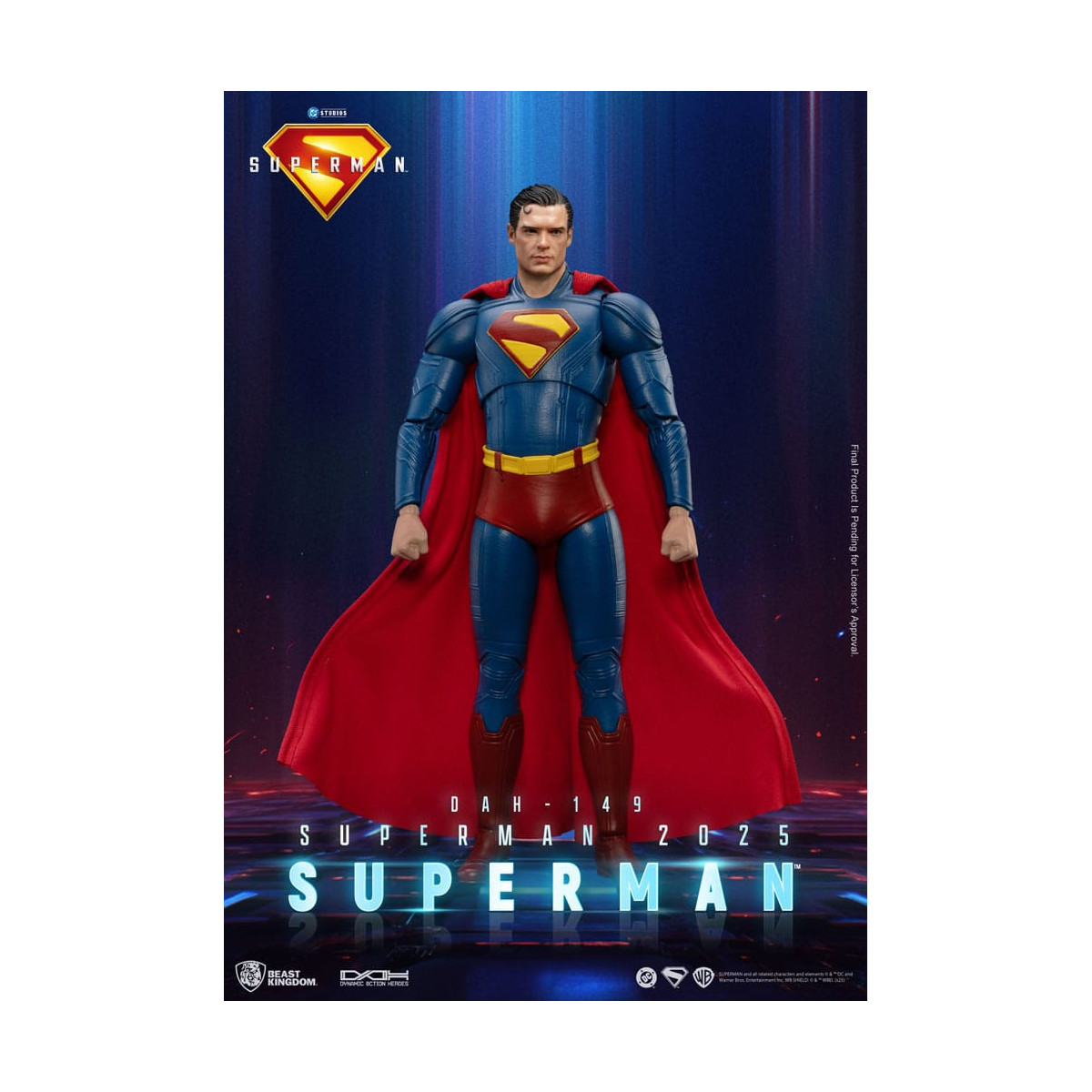 Beast Kingdom - Superman krypto - Dynamic Action Heroes 1/9