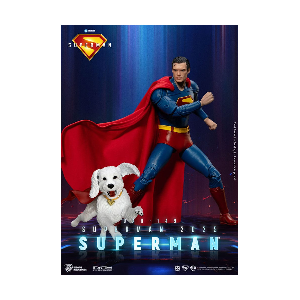 Beast Kingdom - Superman krypto - Dynamic Action Heroes 1/9