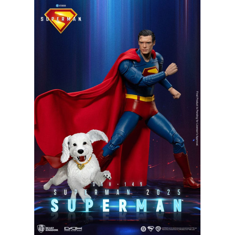 Beast Kingdom - Superman krypto - Dynamic Action Heroes 1/9