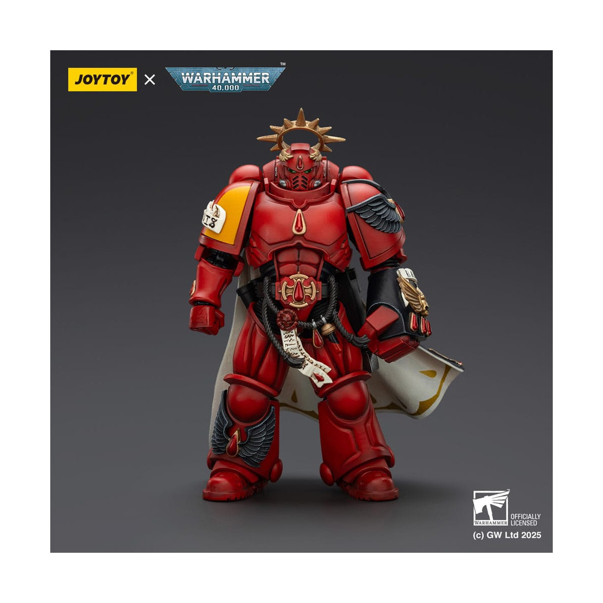 Joytoy - Warhammer - Blood Angels - Capitano con pistola Inferno e Power Fist.