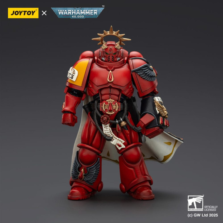Joytoy - Warhammer - Blood Angels - Capitano con pistola Inferno e Power Fist.