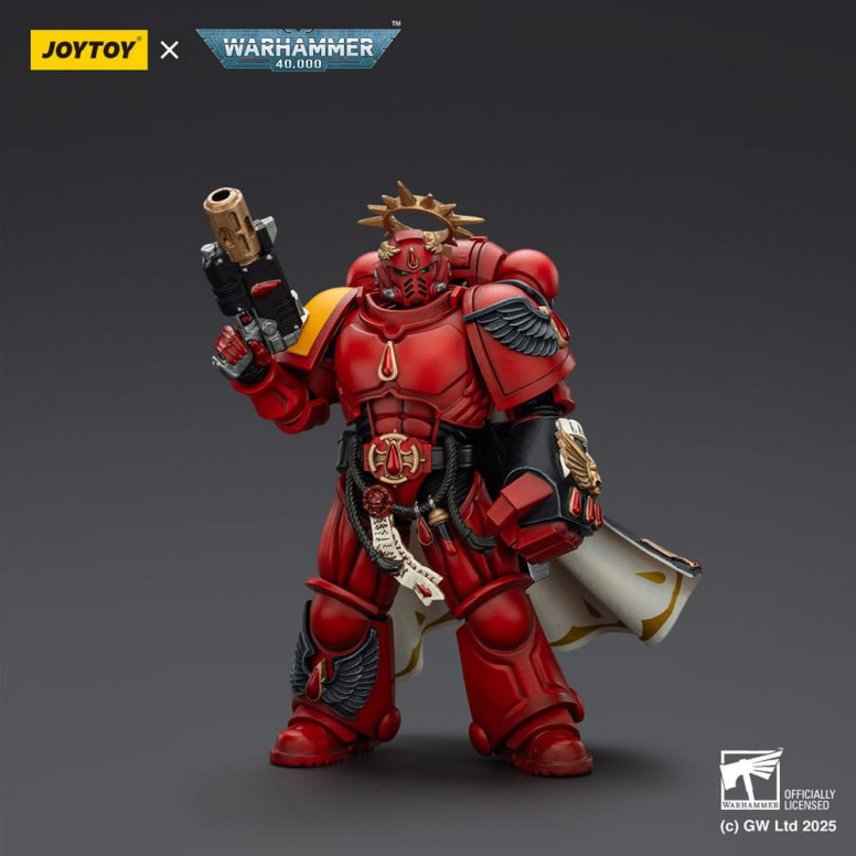 Joytoy - Warhammer - Blood Angels - Capitano con pistola Inferno e Power Fist.