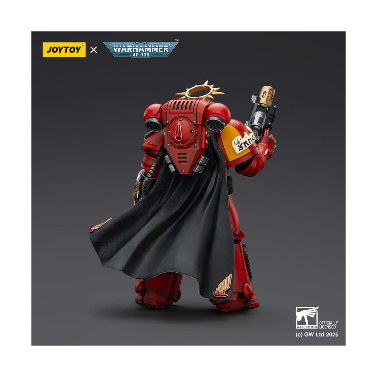 Joytoy - Warhammer - Blood Angels - Capitano con pistola Inferno e Power Fist.