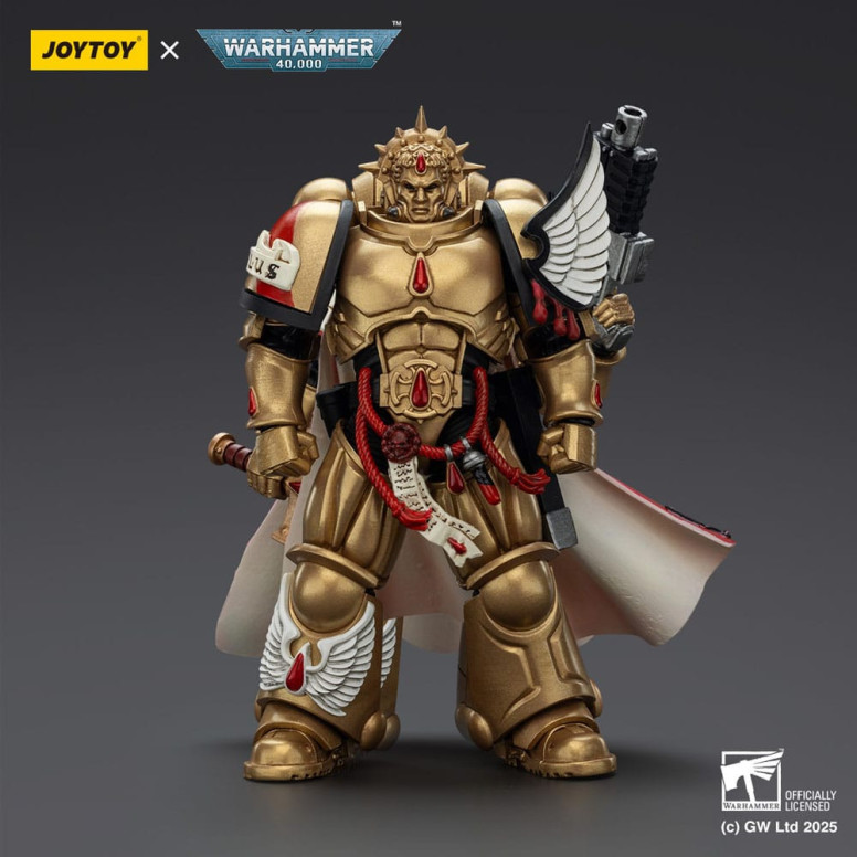 Joytoy - Warhammer - Blood Angels - Capitano con pistola a proiettile pesante e spada elettrica
