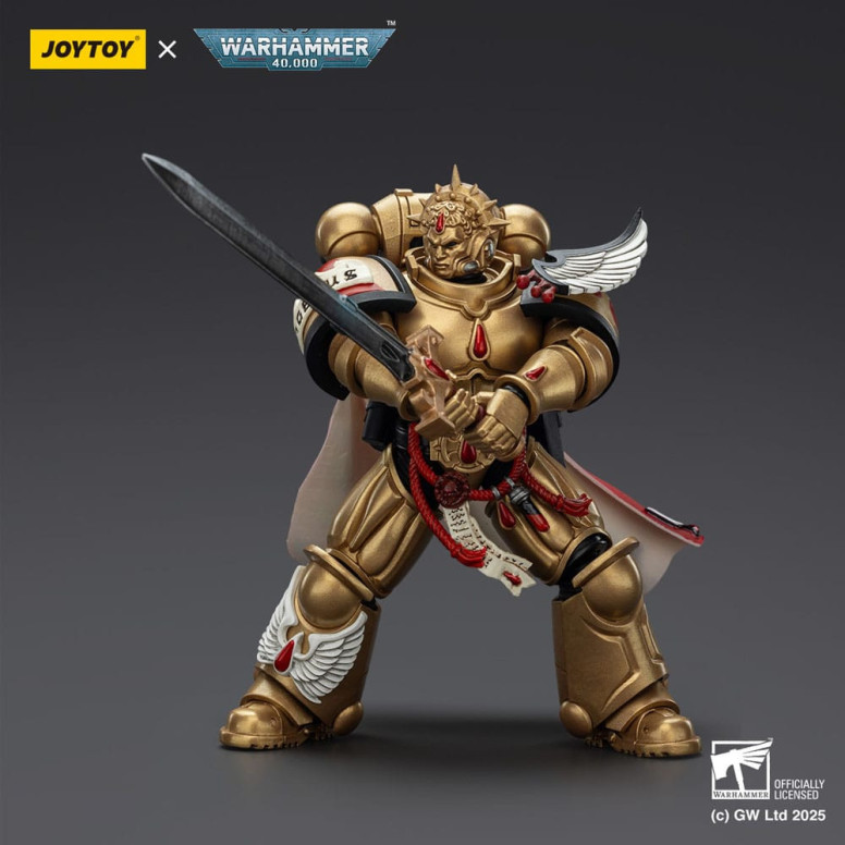 Joytoy - Warhammer - Blood Angels - Capitano con pistola a proiettile pesante e spada elettrica