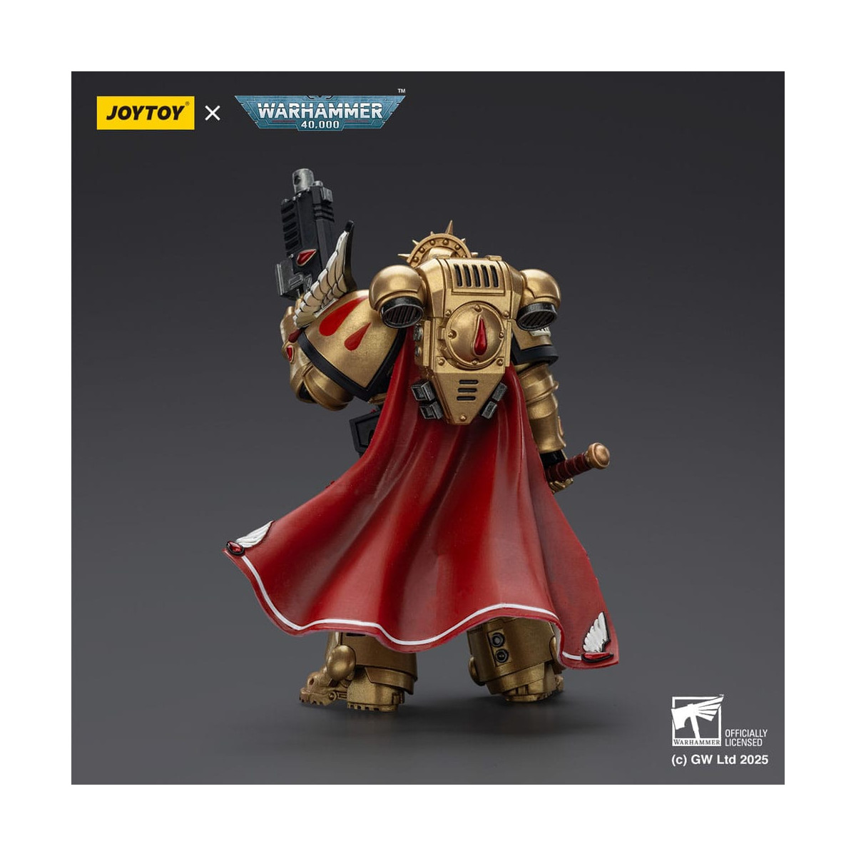Joytoy - Warhammer - Blood Angels - Capitano con pistola a proiettile pesante e spada elettrica