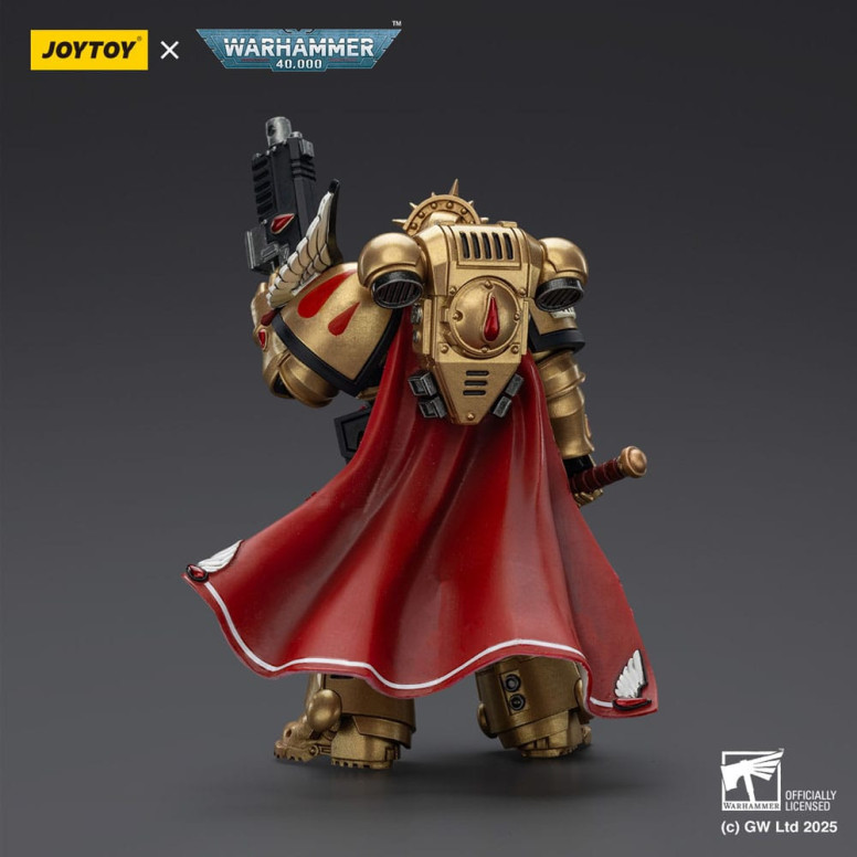 Joytoy - Warhammer - Blood Angels - Capitano con pistola a proiettile pesante e spada elettrica