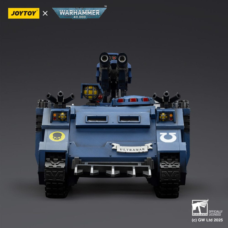JoyToy - Space Marines - Ultramarines - Razorback con doppio lascannon 1/18 - Warhammer 40K