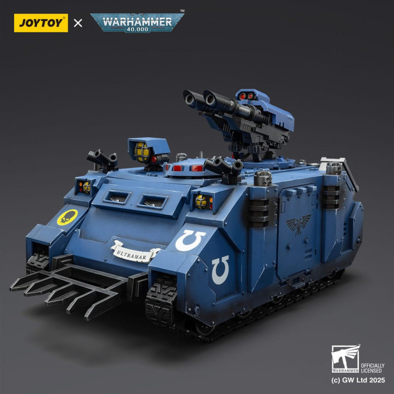 JoyToy - Space Marines - Ultramarines - Razorback con doppio lascannon 1/18 - Warhammer 40K