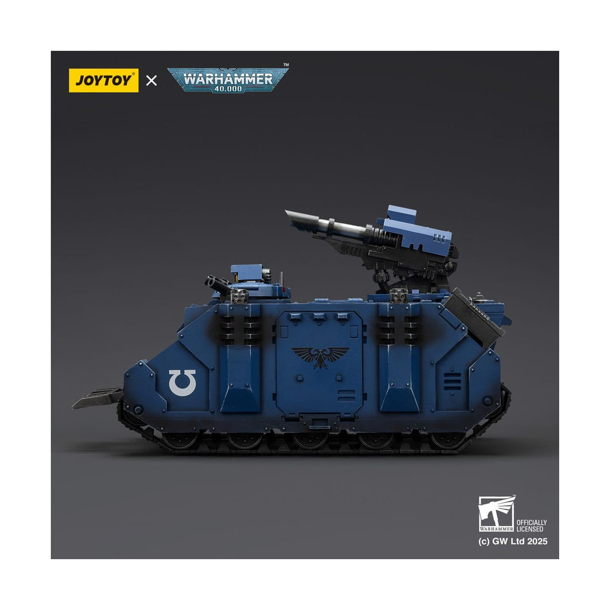 JoyToy - Space Marines - Ultramarines - Razorback con doppio lascannon 1/18 - Warhammer 40K