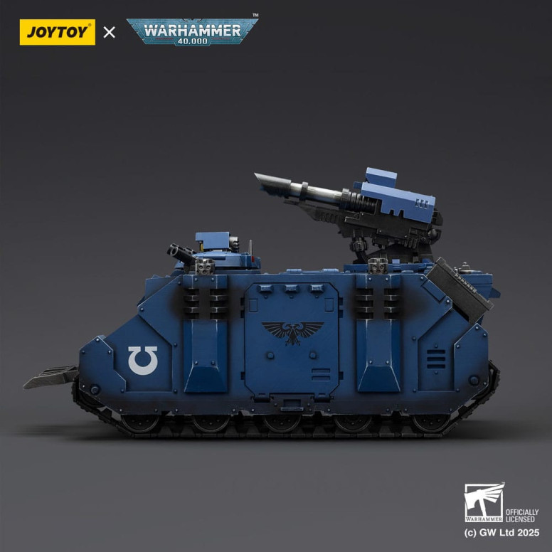 JoyToy - Space Marines - Ultramarines - Razorback con doppio lascannon 1/18 - Warhammer 40K