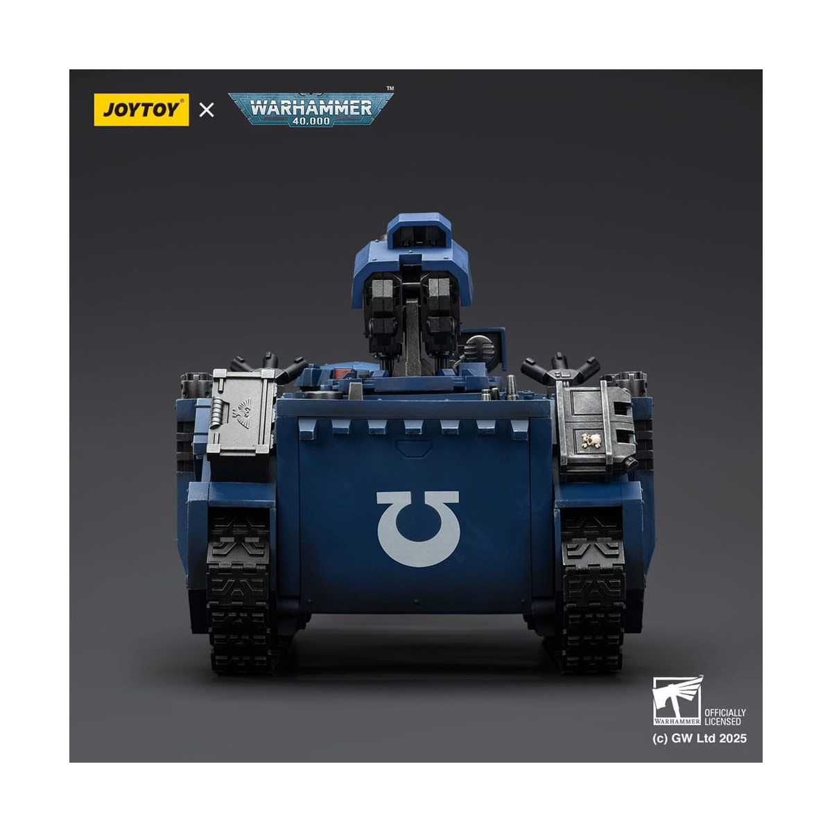 JoyToy - Space Marines - Ultramarines - Razorback con doppio lascannon 1/18 - Warhammer 40K