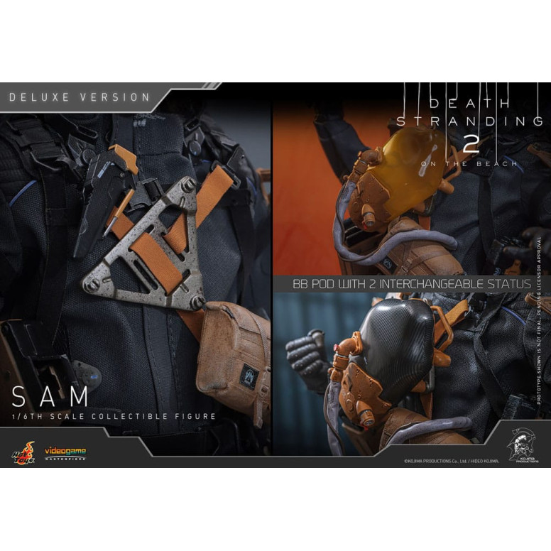 Hot Toys - Death Stranding 2: On the Beach VGM 1/6 - SAM Versione Deluxe