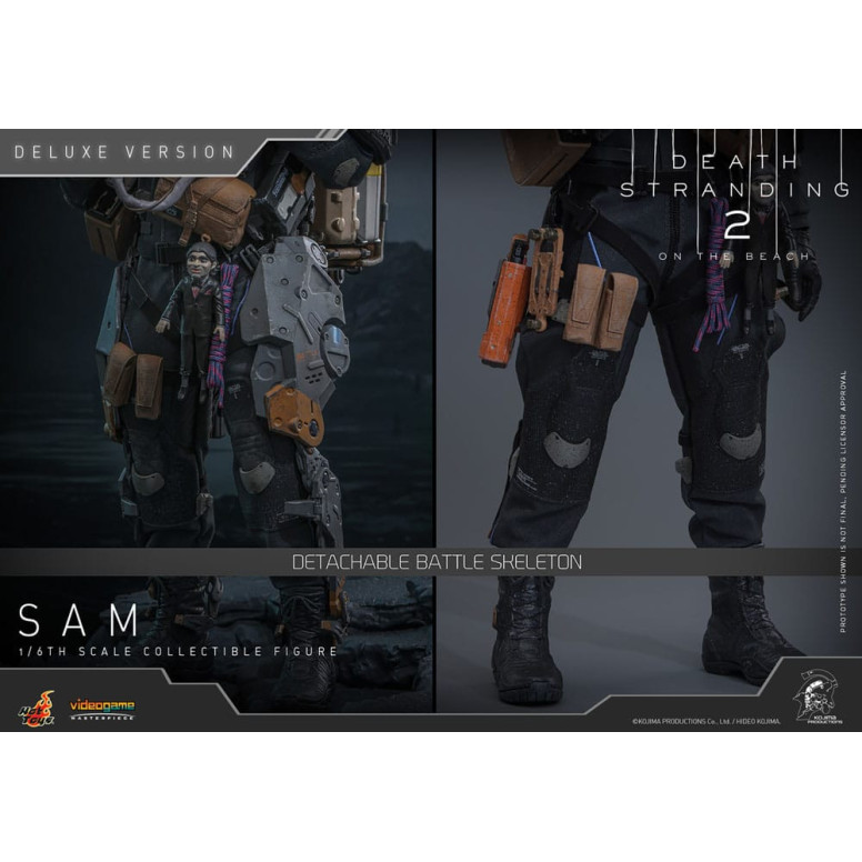 Hot Toys - Death Stranding 2: On the Beach VGM 1/6 - SAM Versione Deluxe