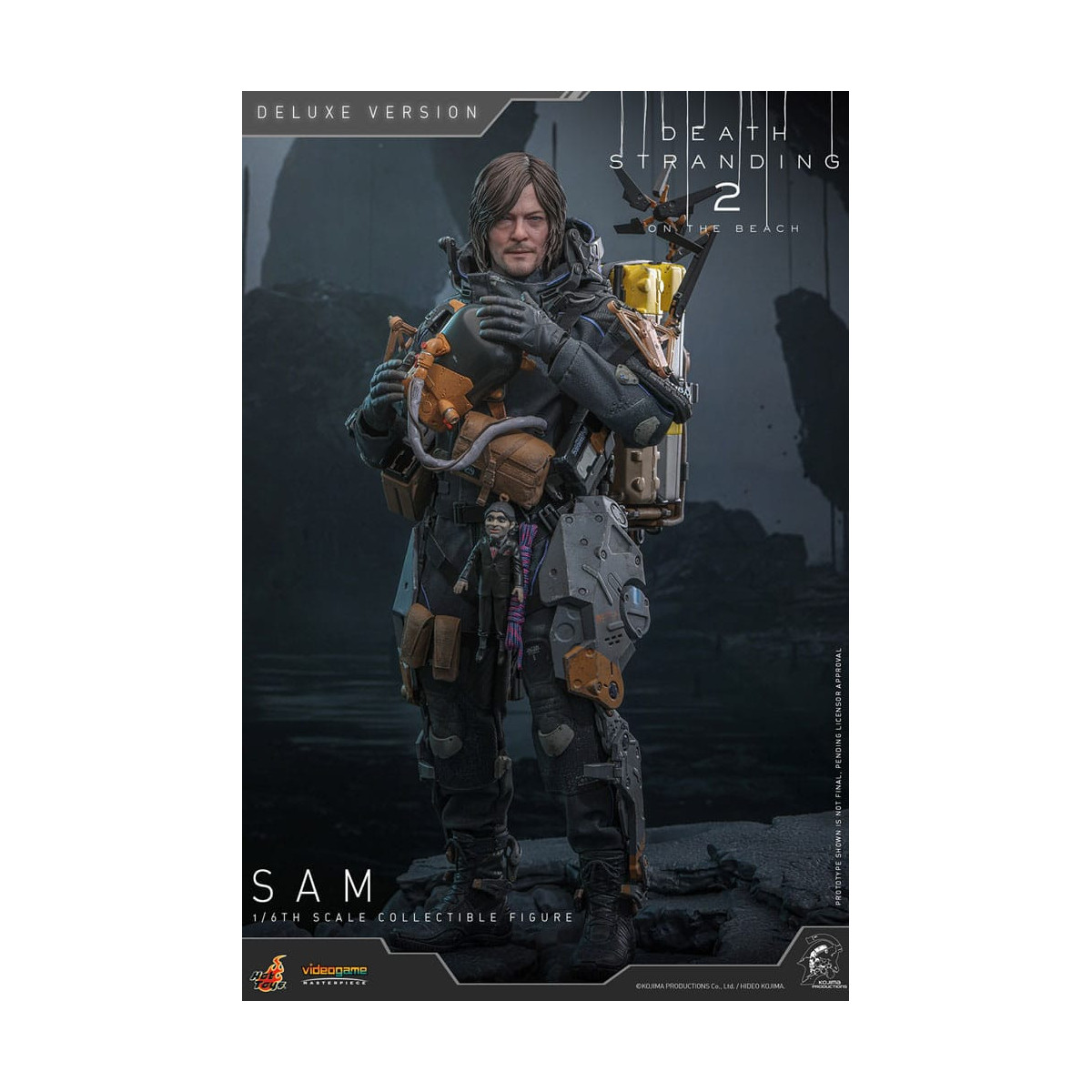 Hot Toys - Death Stranding 2: On the Beach VGM 1/6 - SAM Versione Deluxe