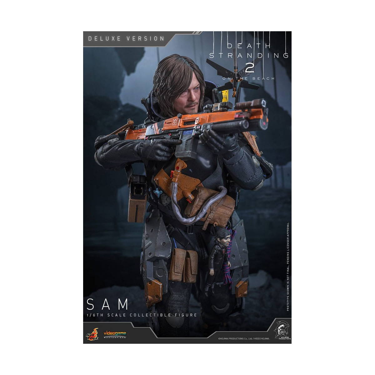 Hot Toys - Death Stranding 2: On the Beach VGM 1/6 - SAM Versione Deluxe