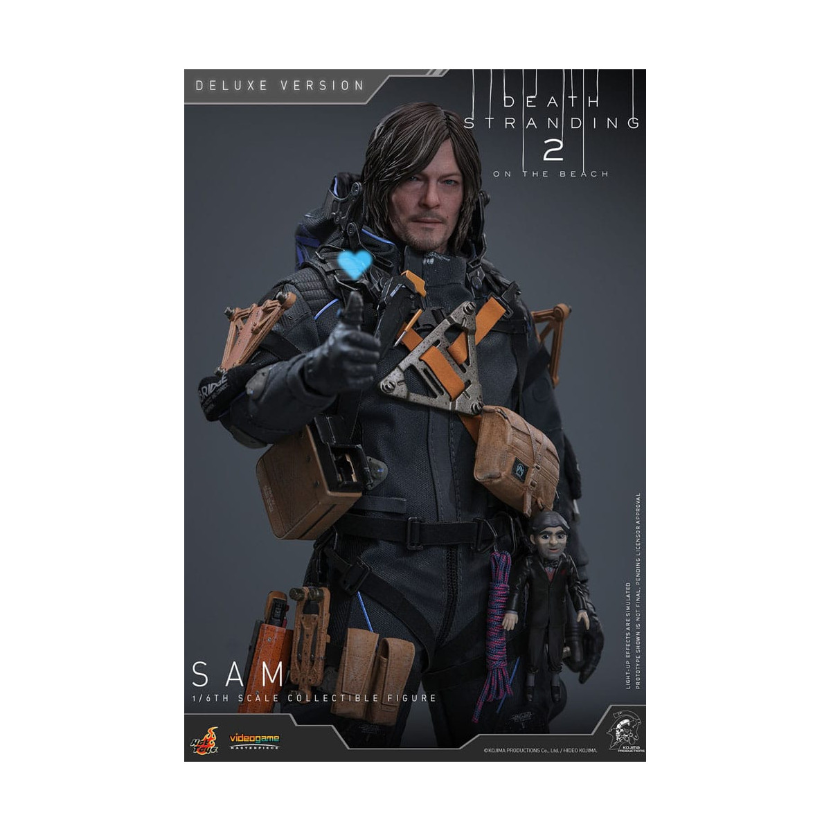 Hot Toys - Death Stranding 2: On the Beach VGM 1/6 - SAM Versione Deluxe