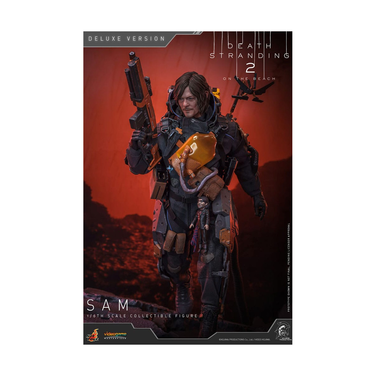 Hot Toys - Death Stranding 2: On the Beach VGM 1/6 - SAM Versione Deluxe