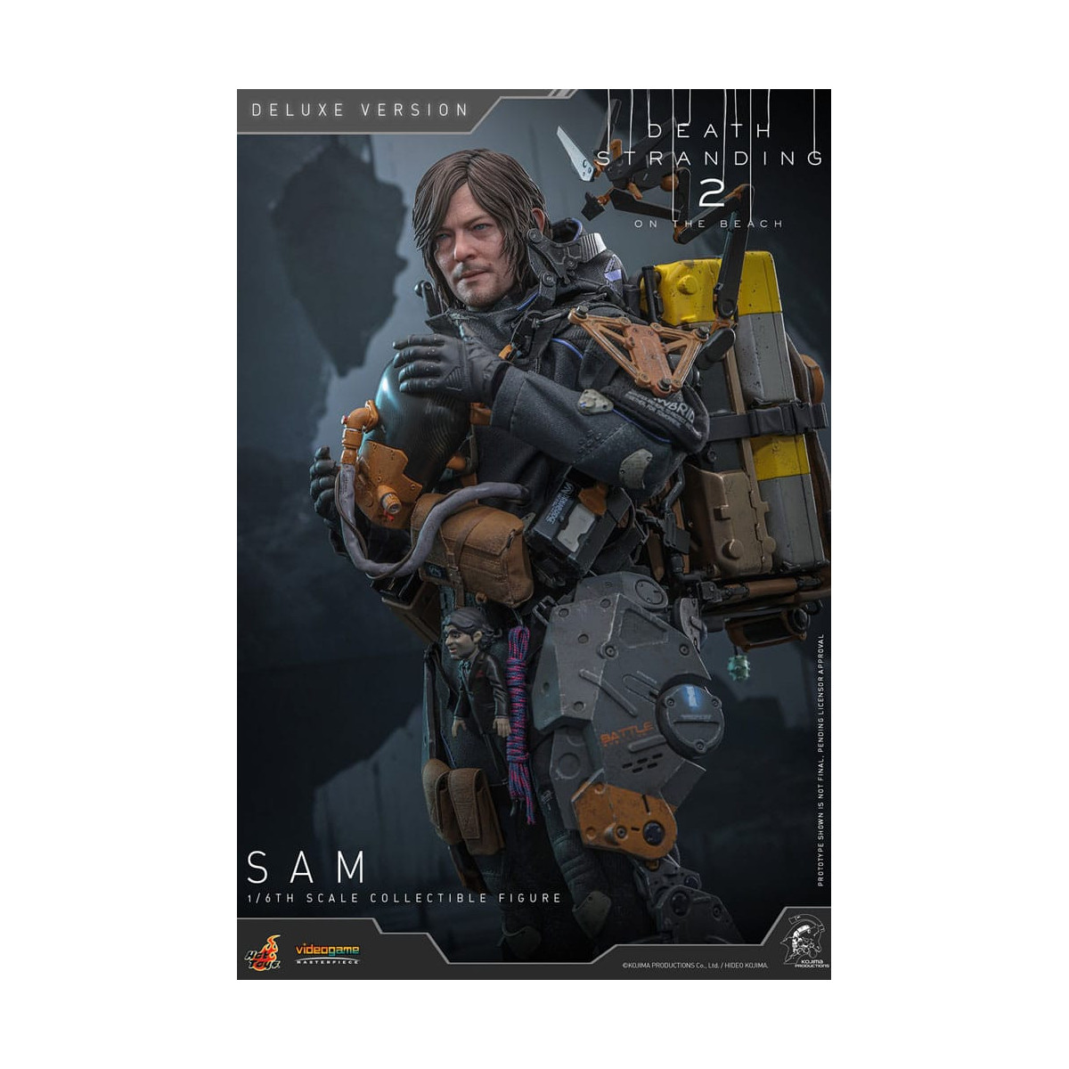Hot Toys - Death Stranding 2: On the Beach VGM 1/6 - SAM Versione Deluxe