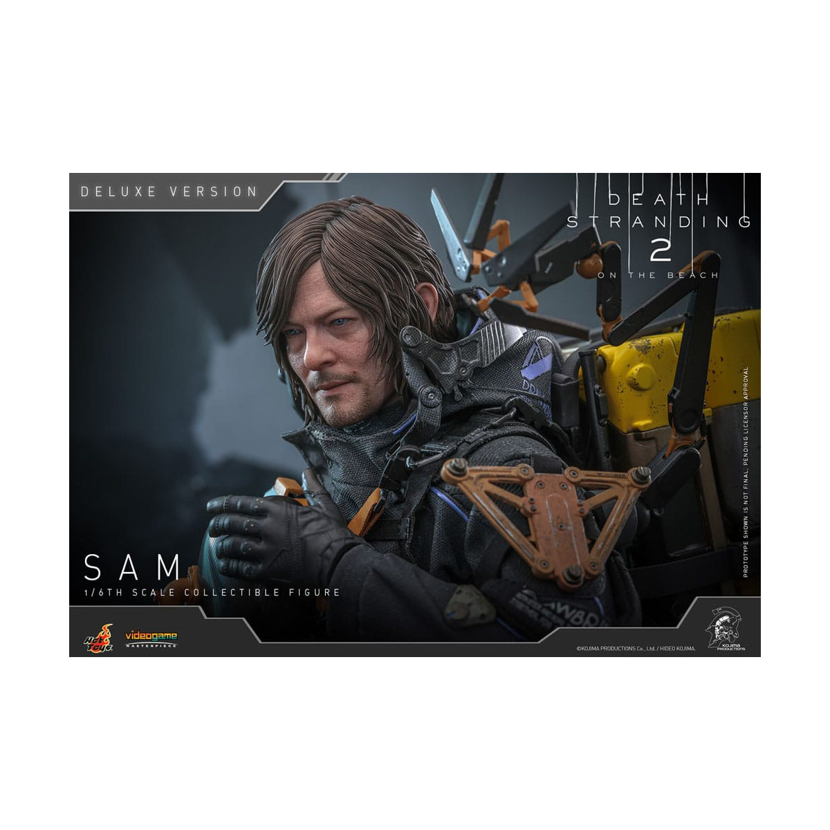Hot Toys - Death Stranding 2: On the Beach VGM 1/6 - SAM Versione Deluxe