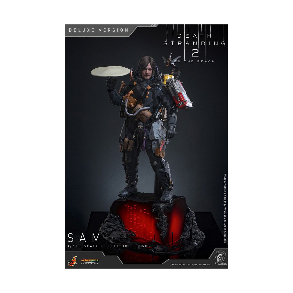 Hot Toys - Death Stranding 2: On the Beach VGM 1/6 - SAM Versione Deluxe